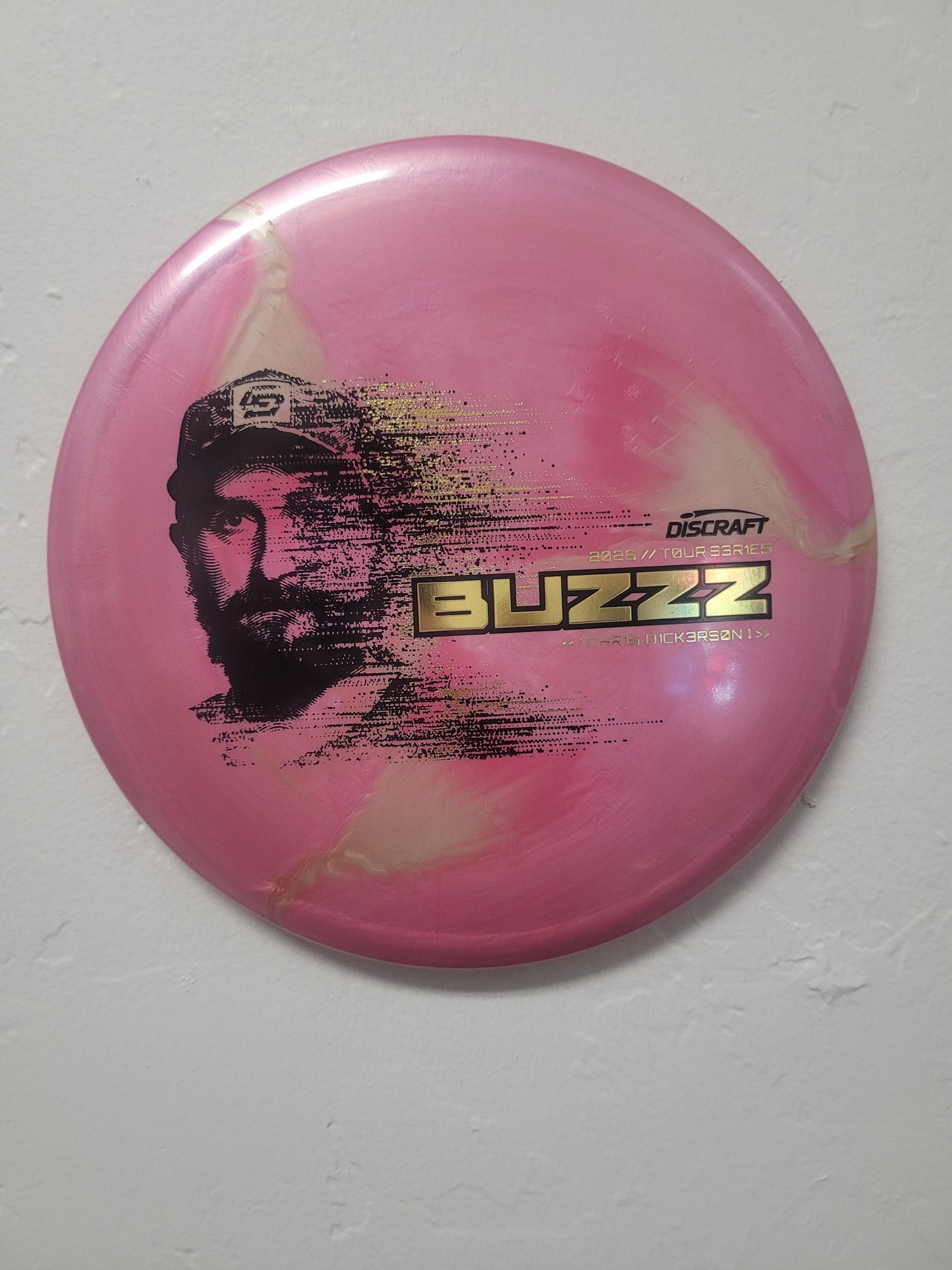 Buzzz/Titanium and Big Z plastics with a metallic pearl swirled finish/Tour Series 2026 Special Blend