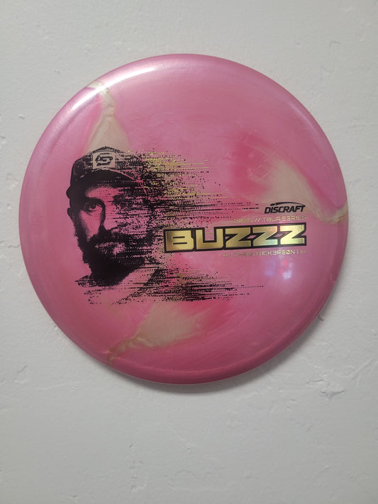 Buzzz/Titanium and Big Z plastics with a metallic pearl swirled finish/Tour Series 2026 Special Blend