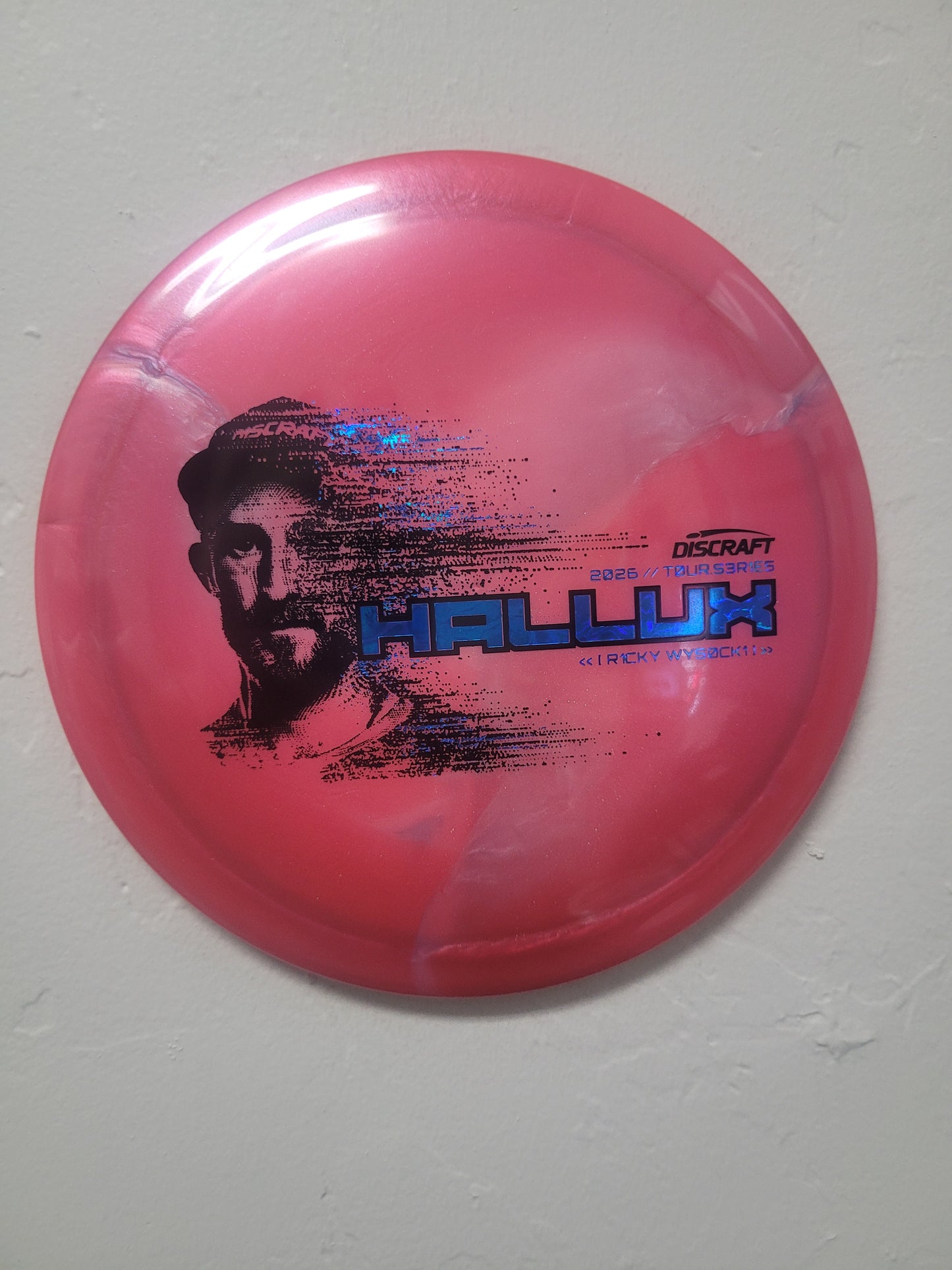 Hallux/Titanium and Big Z plastics with a metallic pearl swirled finish/Tour Series 2026 Special Blend