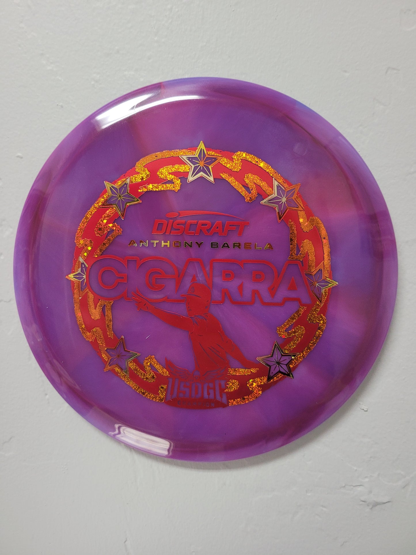 CIGARRA/ Z Swirl/ 2025 USDGC Signature ANTHONY BARELA/Driver