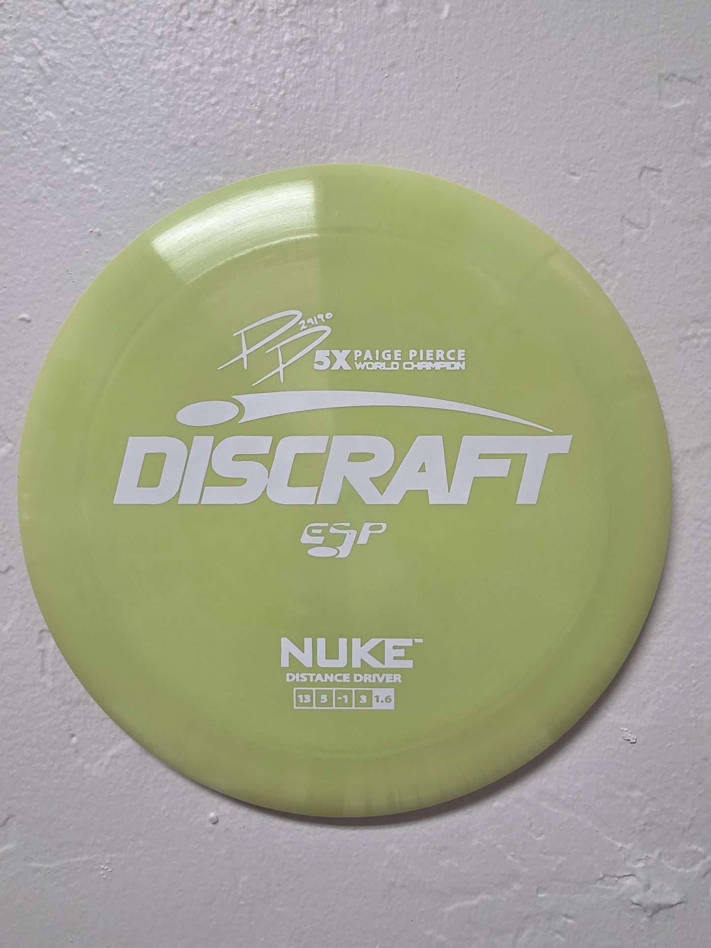 Nuke/ Paige Pierce Signature ESP/ Distance Driver