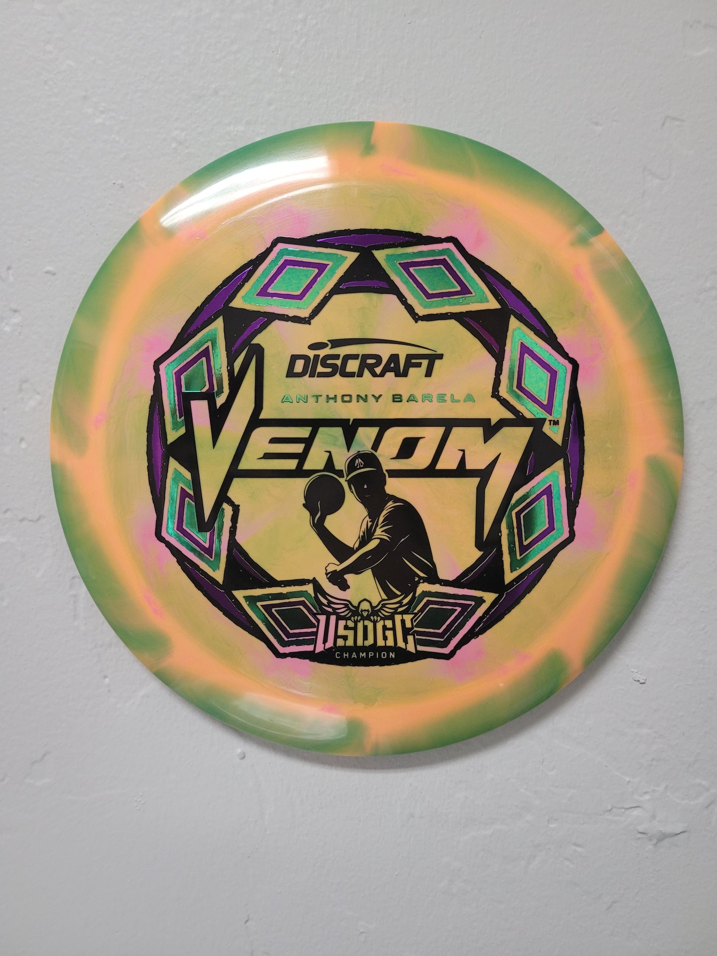 VENOM/ Signature ESP Swirl/2025 USDGC ANTHONY BARELA/Driver