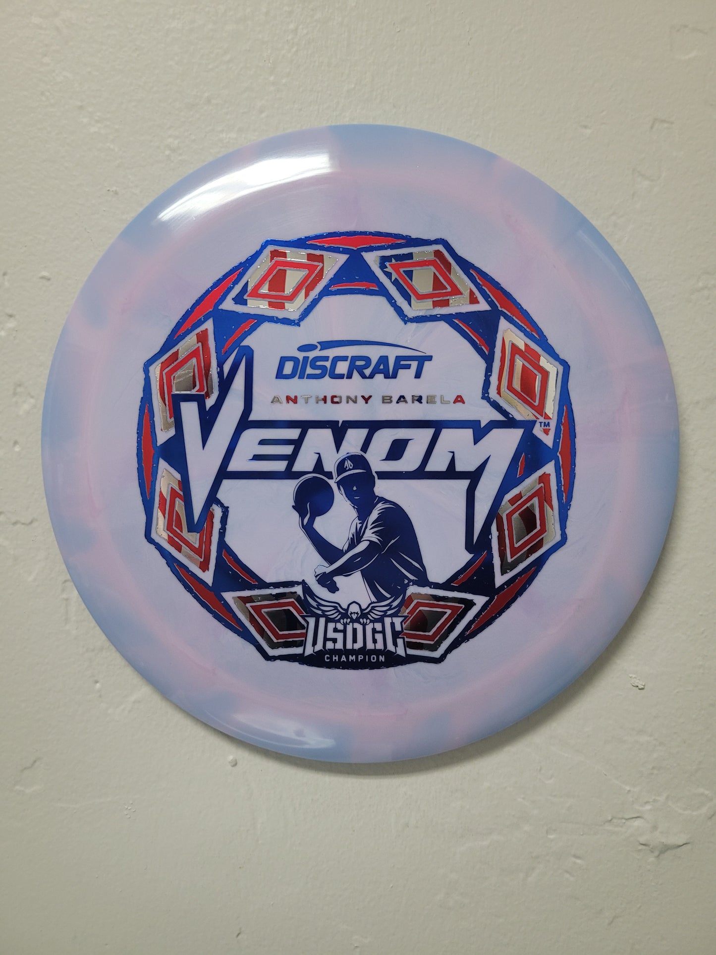 VENOM/ Signature ESP Swirl/2025 USDGC ANTHONY BARELA/Driver