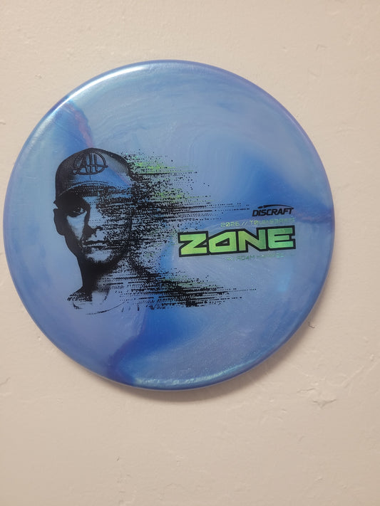 Zone/Titanium and Big Z plastics with a metallic pearl swirled finish/Tour Series 2026 Special Blend