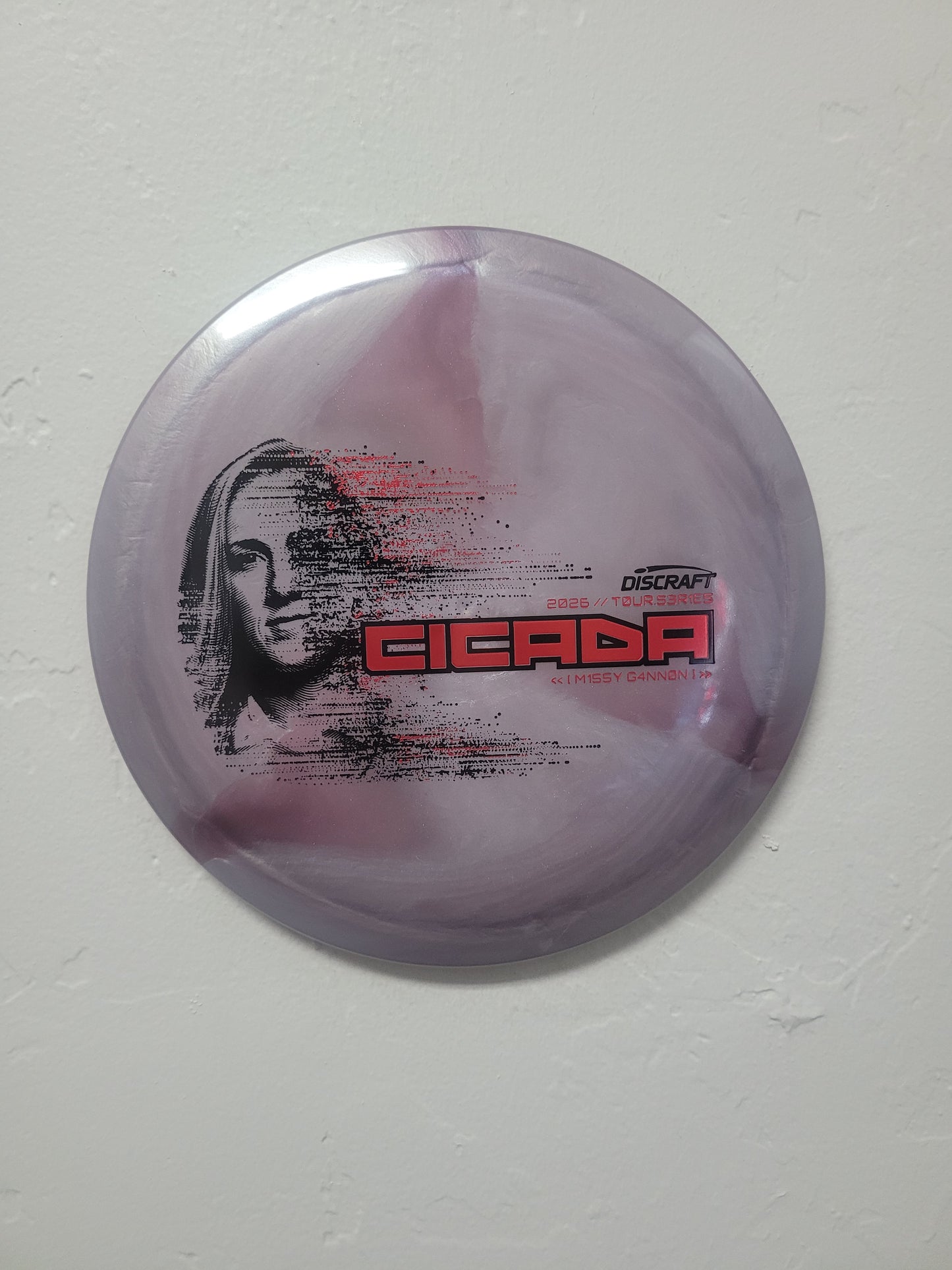 Cicada/Titanium and Big Z plastics with a metallic pearl swirled finish/Tour Series 2026 Special Blend