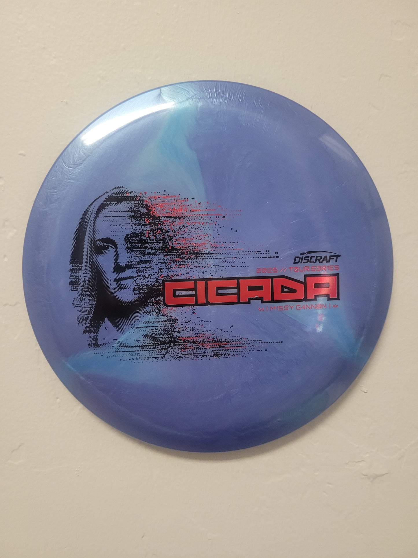 Cicada/Titanium and Big Z plastics with a metallic pearl swirled finish/Tour Series 2026 Special Blend