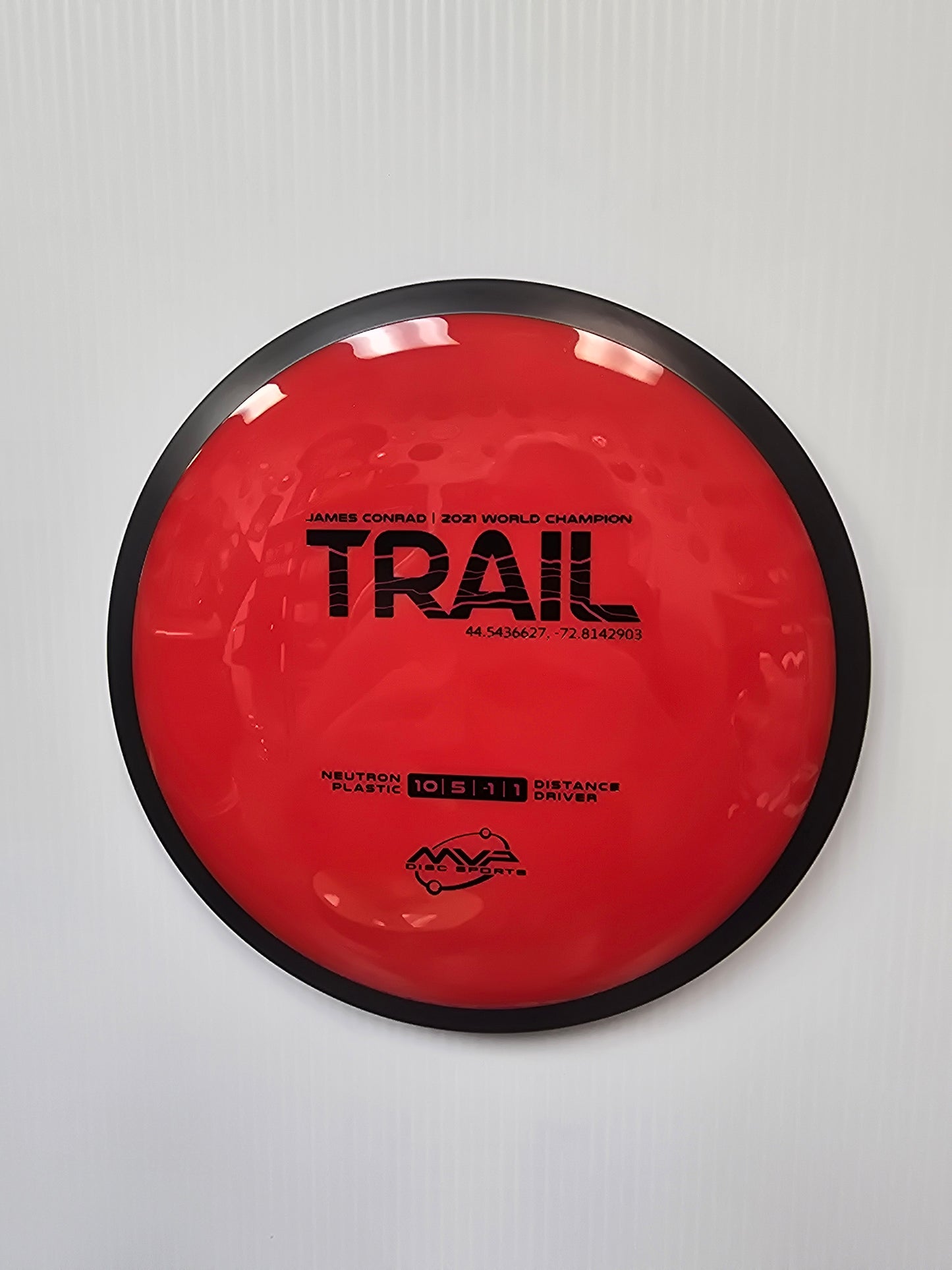Trail/James Conrad 2021 World Champ/Neutron Plastic/Distance Driver