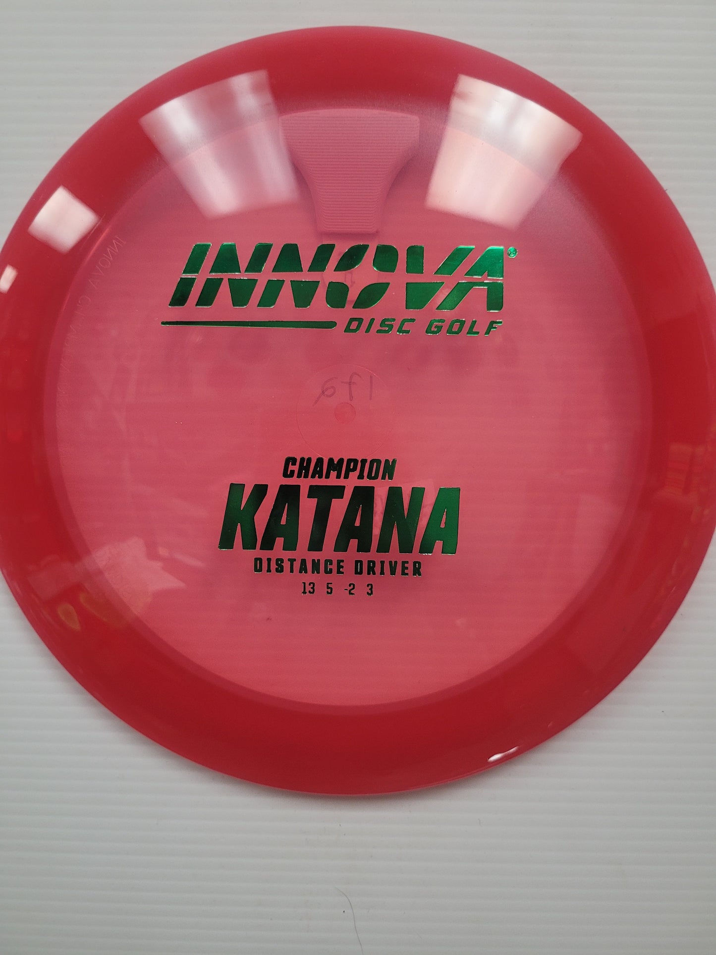 Katana/ Champion plastic/ Distance Driver
