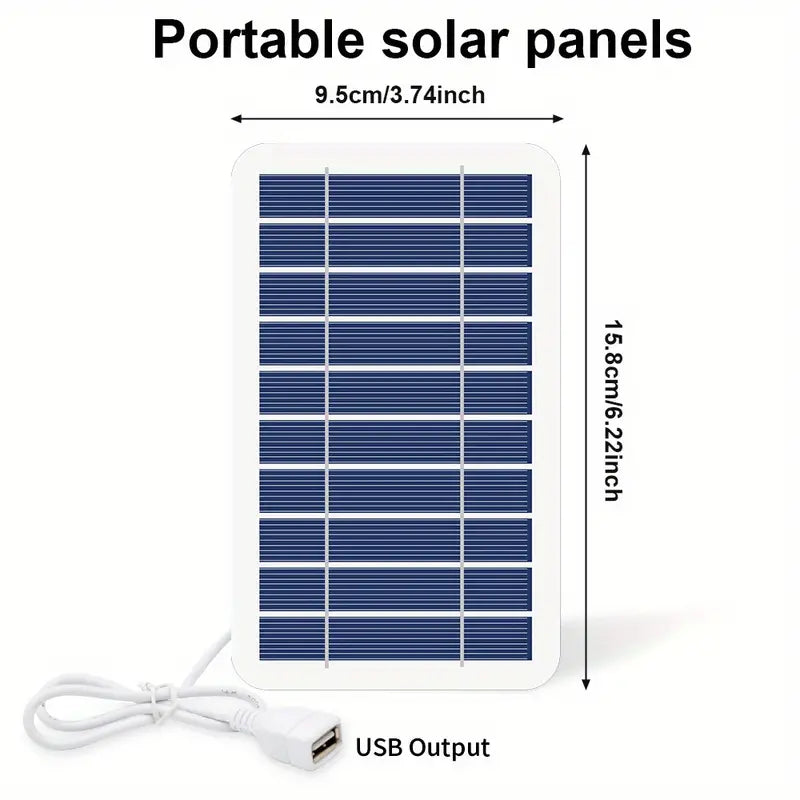 Solar Charger Panel/Universal Waterproof 2W 5V